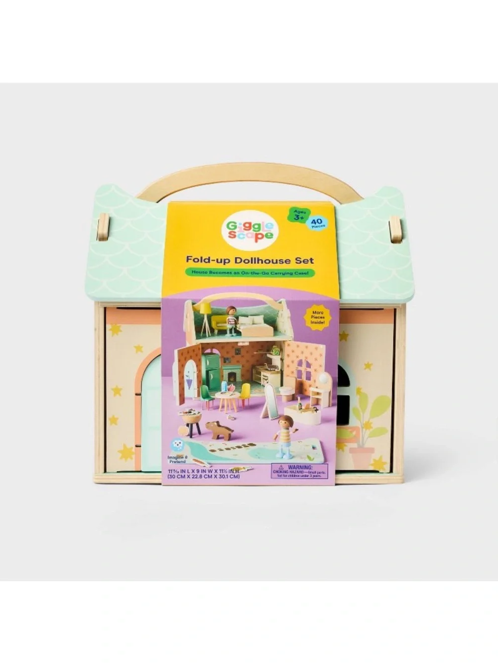 Fold and Go Dollhouse - Gigglescape